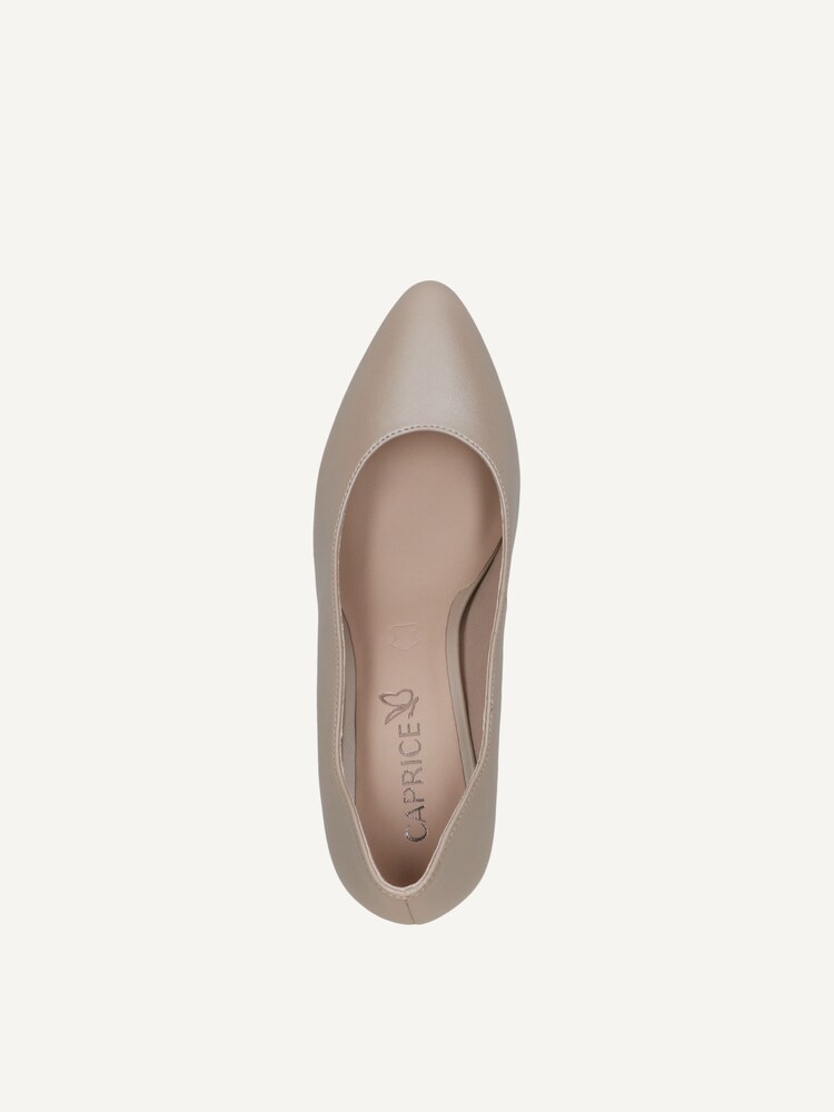 Caprice, Leather Pumps - grey STONE PERLATO, image 6 of 6
