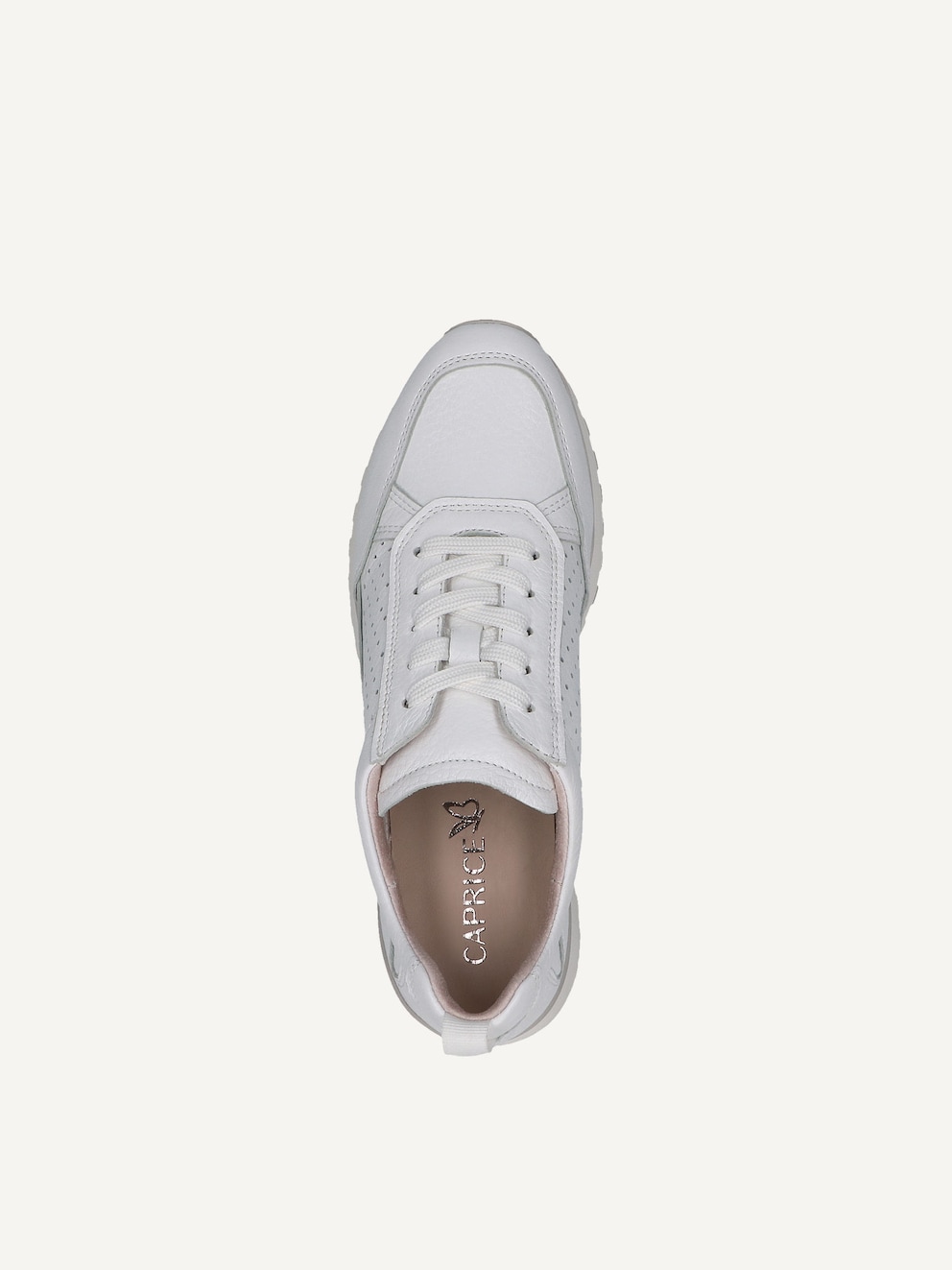 Caprice, Basket en cuir - blanc WHITE DEER, image 6 sur 7