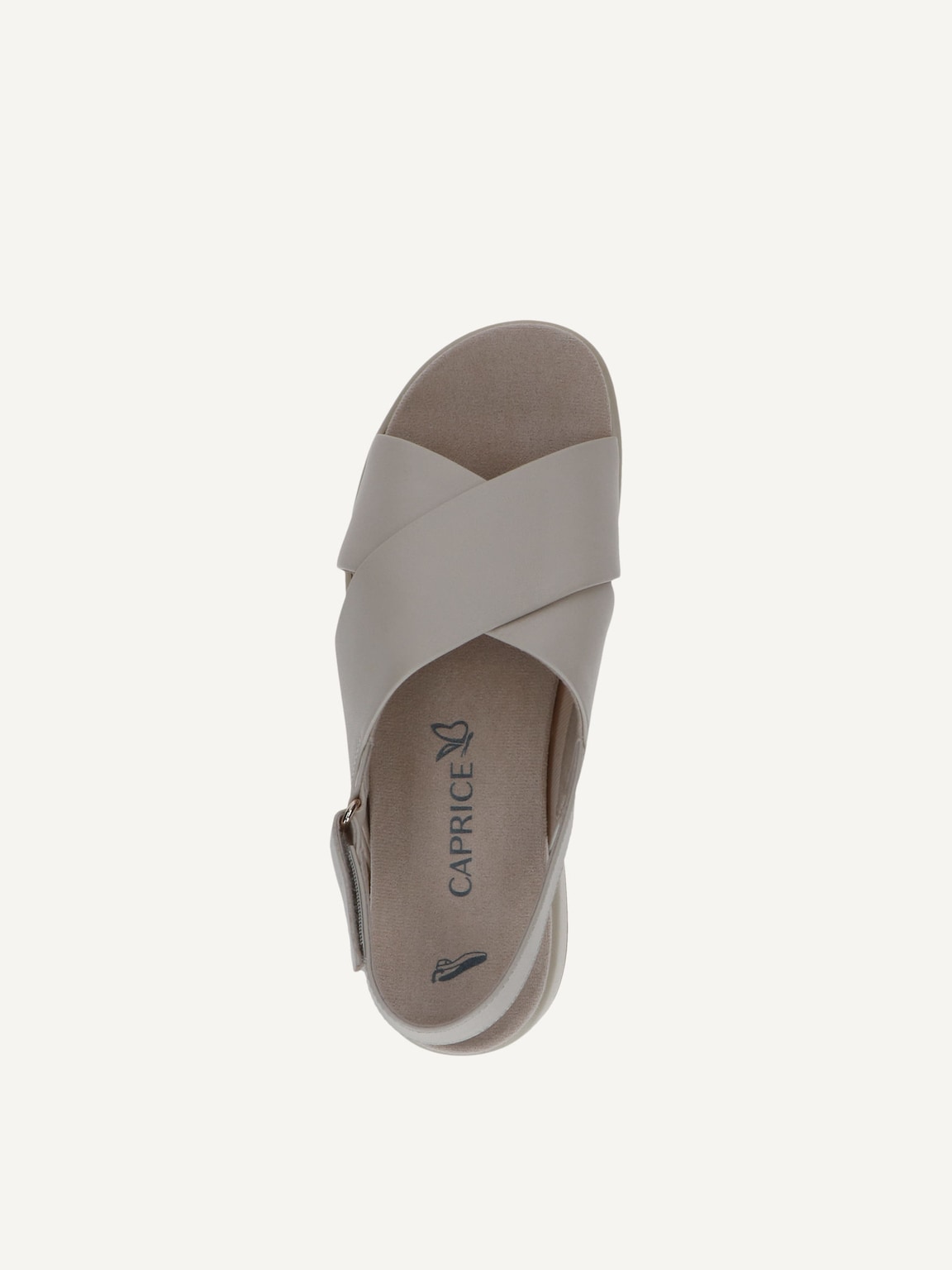 Caprice, Leather Sandal - beige CREAM PERLATO, image 6 of 6