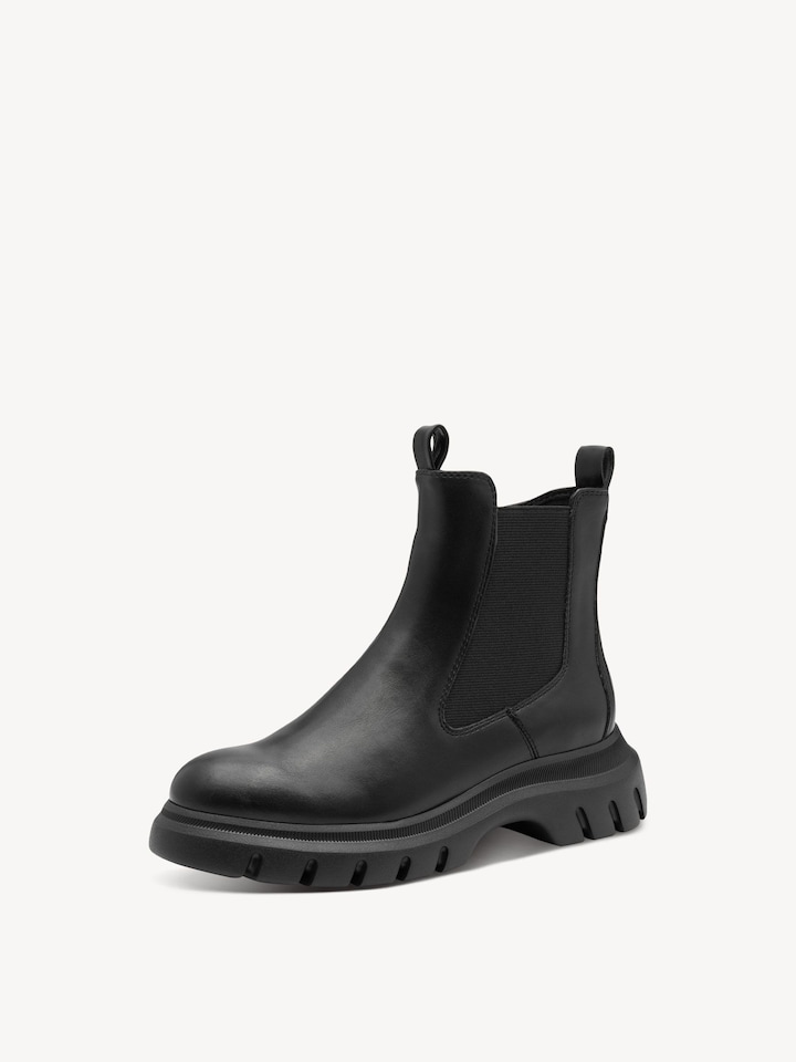 Marco Tozzi, Chelseaboot - zwart BLACK