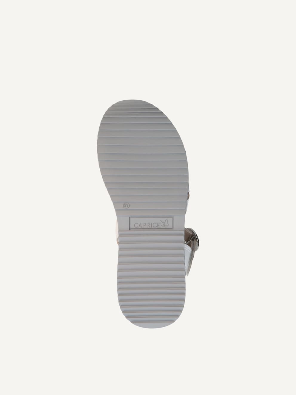 Caprice, Sandale en cuir - blanc WHITE NAPPA, image 6 sur 6