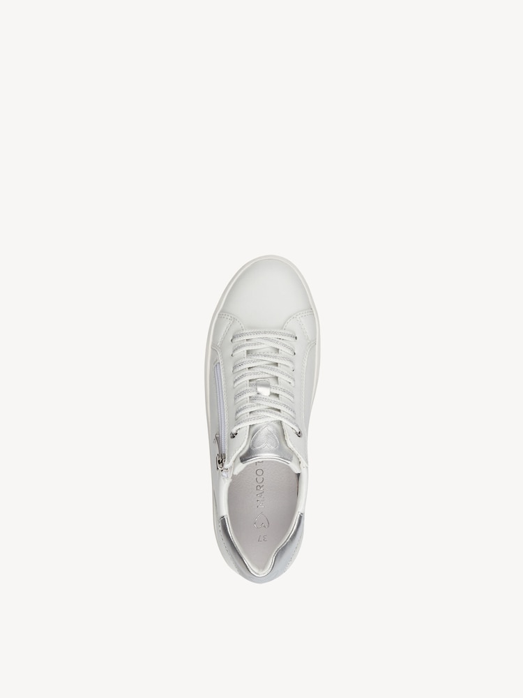 Marco Tozzi, Sneaker - bianco WHITE COMB, immagine 4 di 7