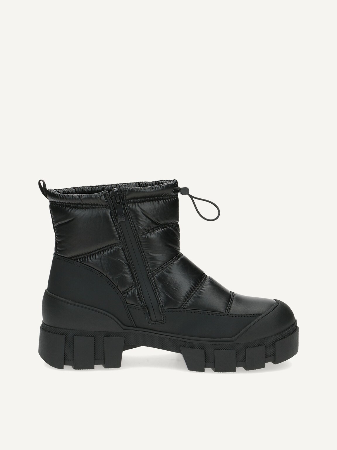 Caprice, Bootie - black warm lining BLACK COMB, image 4 of 6