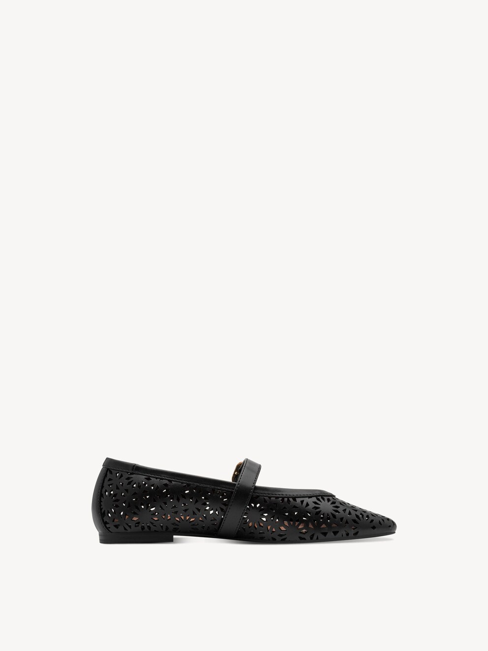 Marco Tozzi, Ballerina - sort BLACK, billede 6 af 6