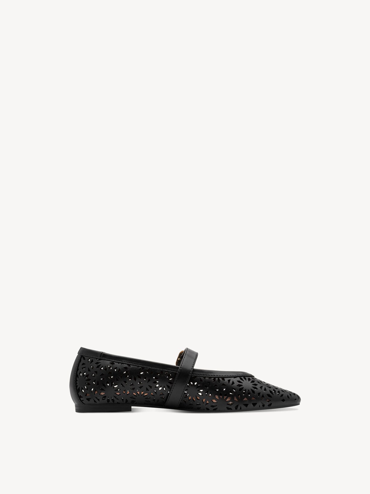 Marco Tozzi, Ballerina - sort BLACK, billede 6 af 6