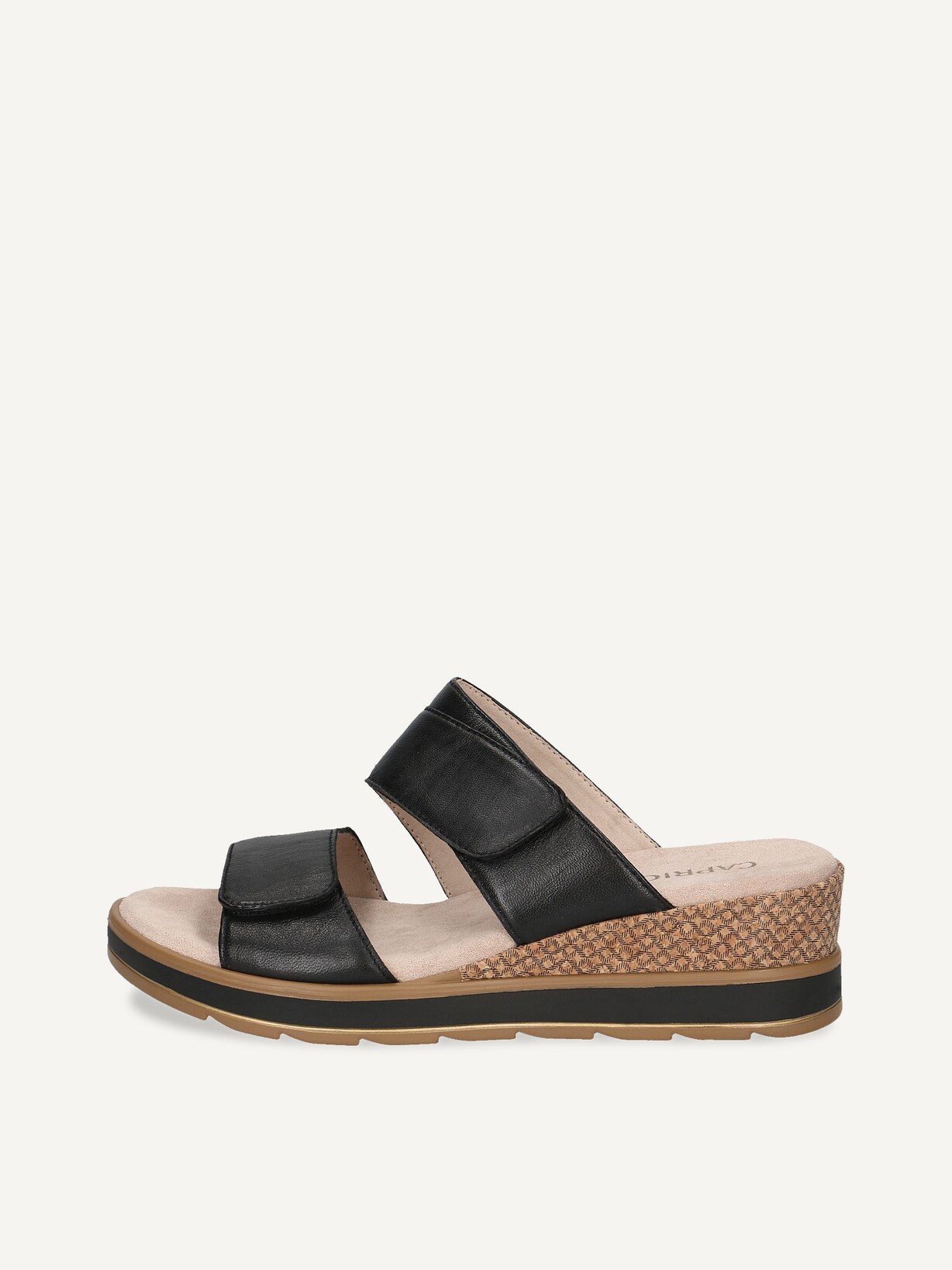 Caprice, Mule en cuir - noir BLACK SOFTNAP., image 1 sur 7