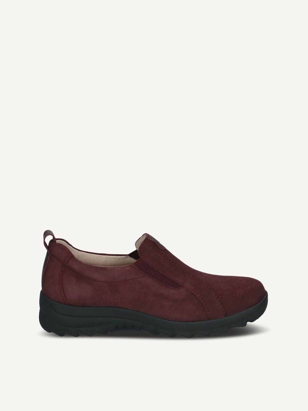 Caprice, Leather Slipper - red BORDEAUX COMB, image 4 of 6