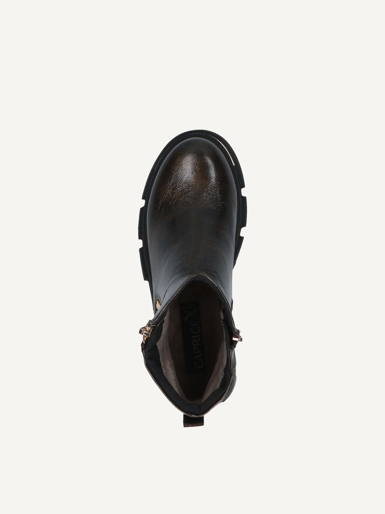 Caprice, Bottine en cuir - marron RUST NAPLAK, image 4 sur 5