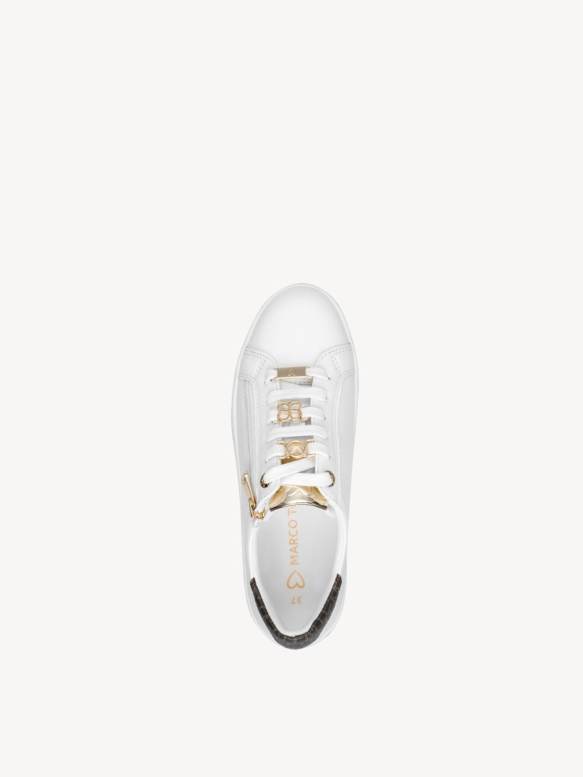 Marco Tozzi, Sneaker - bianco WHITE COMB, immagine 3 di 6