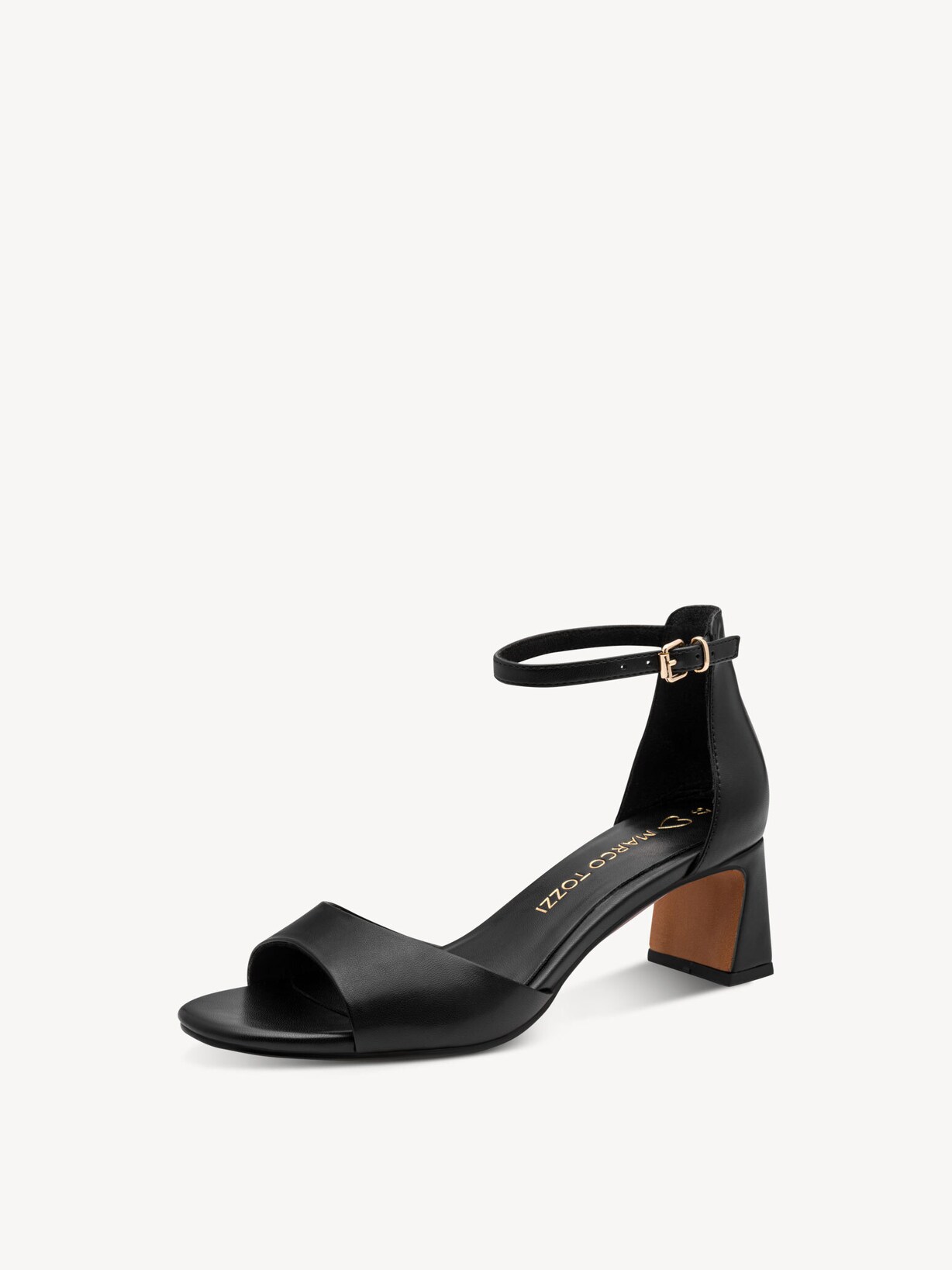 Marco Tozzi, Sandály - černá BLACK, obrázek 1 z 6