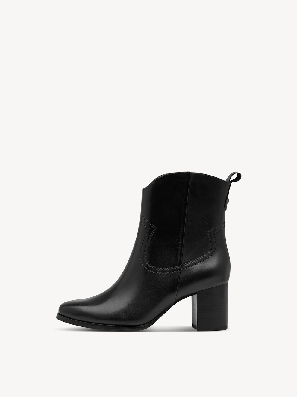 Marco Tozzi, Lederstiefelette - schwarz BLACK NAPPA, Bild 1 von 7