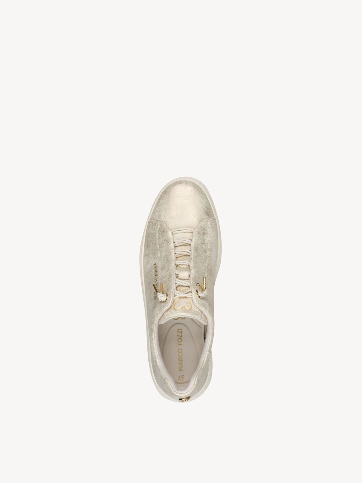 Marco Tozzi, Sneaker - beige DUNE MET.COMB, immagine 3 di 6