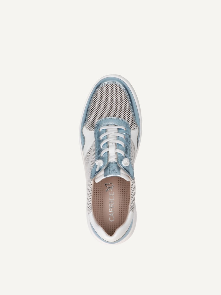 Caprice, Basket - noir WHITE/LT.BLUE, image 4 sur 5