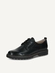 Not selected, Caprice, Leather Low shoes - black BLACK NAPPA