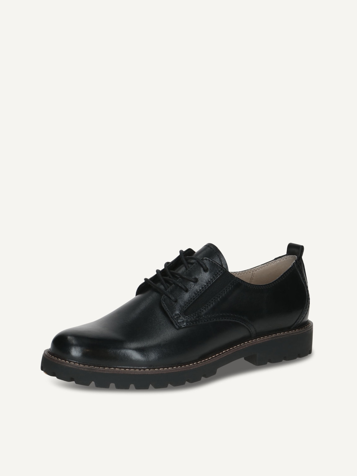 Caprice, Leather Low shoes - black BLACK NAPPA, image 1 of 5