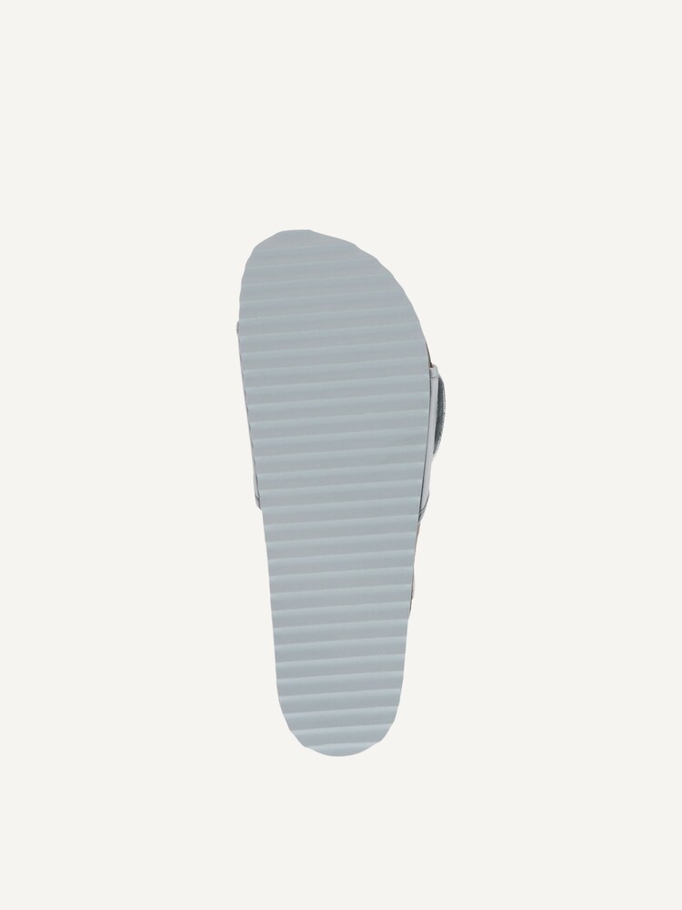 Caprice, Leather Mule - silver SILVER METAL., image 5 of 6