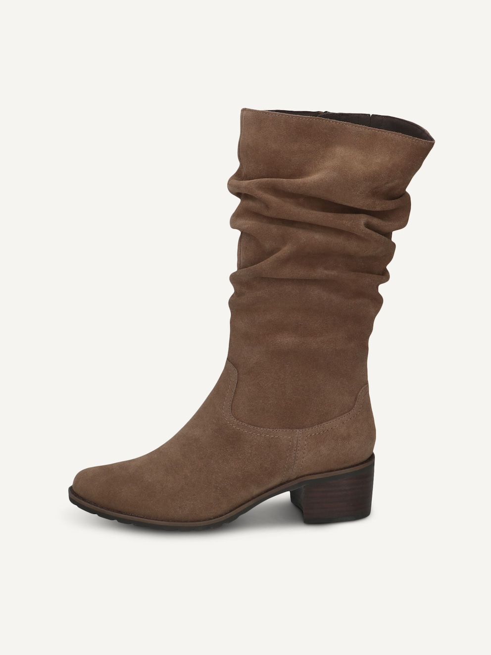 Caprice, Lederstiefelette - beige DK TAUPE SUEDE, Bild 1 von 5