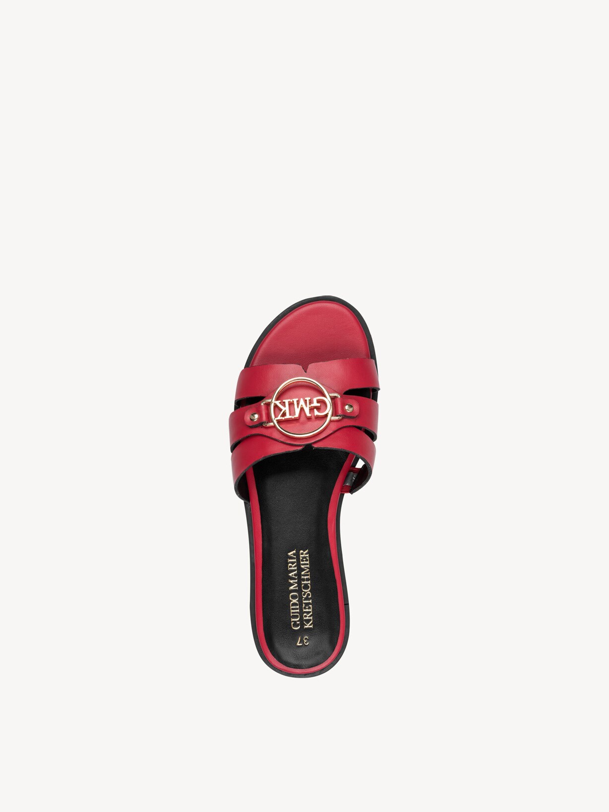 Marco Tozzi, Mule - red RED, image 5 of 6