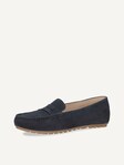 Not selected, Caprice, Leather Moccasin - blue OCEAN SUEDE