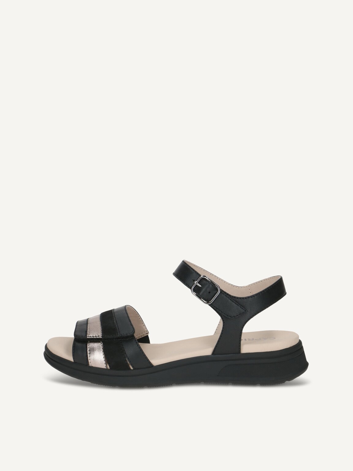 Caprice, Leather Sandal - black BLACK COMB, image 2 of 5