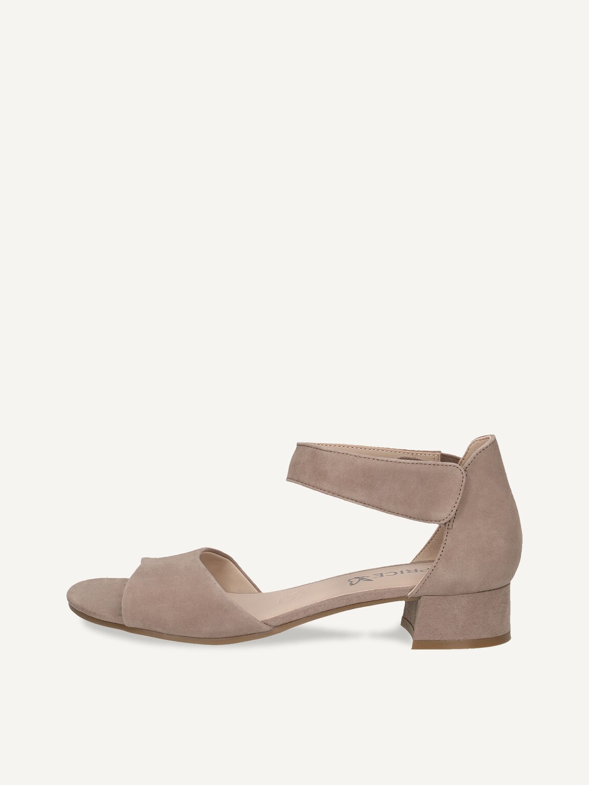 Caprice, Leather Heeled sandal - brown MUD SUEDE, image 2 of 5