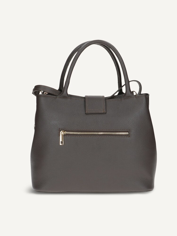 Caprice, Leather Handbag - brown DK BROWN NAPPA, image 3 of 4