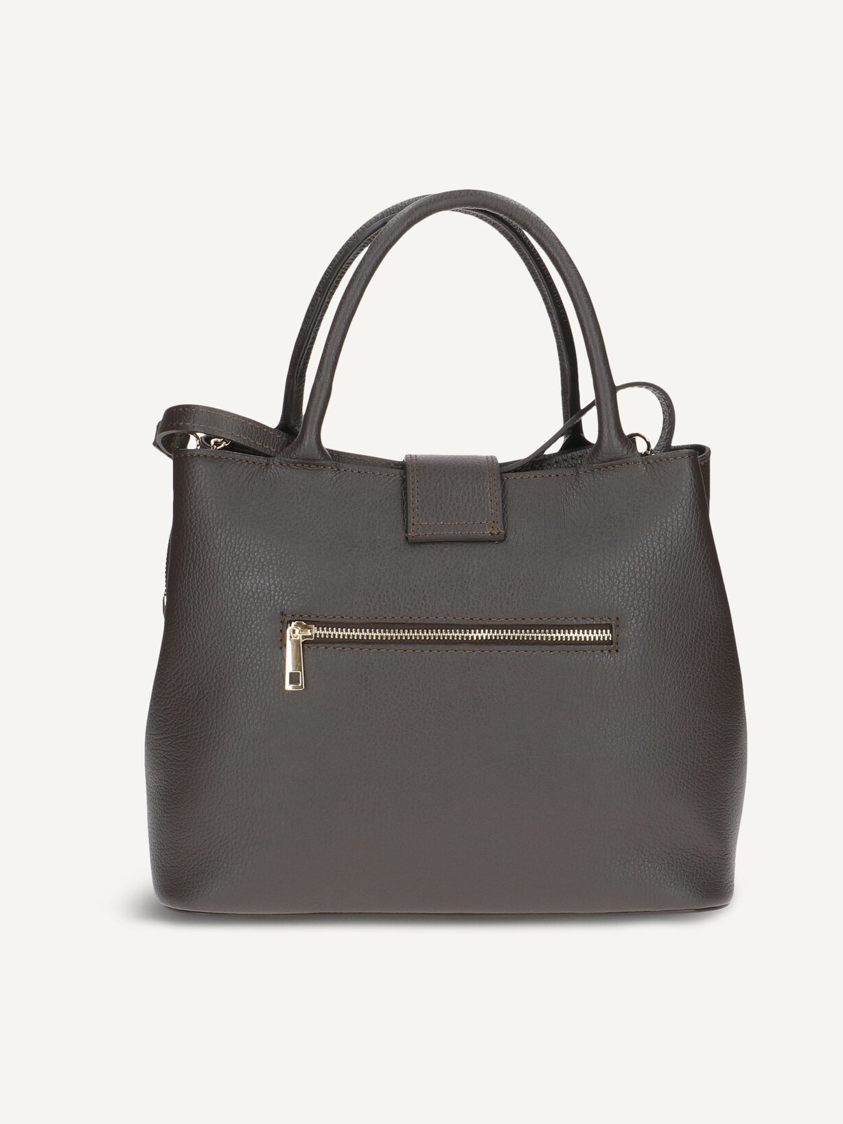 Caprice, Sac à main en cuir - marron DK BROWN NAPPA, image 3 sur 4