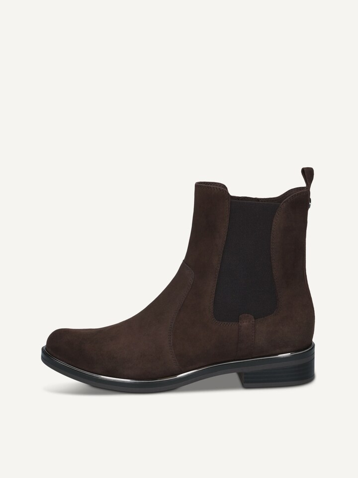 Caprice, Stivaletti - marrone DK BROWN SUEDE
