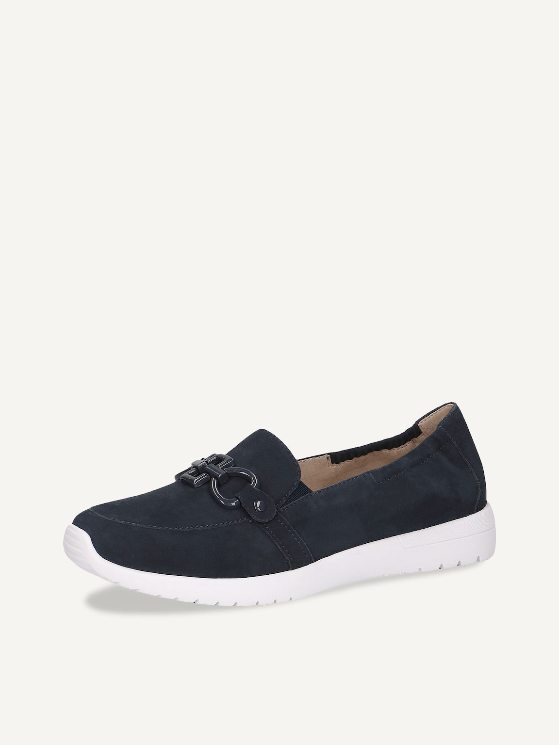 Caprice, Leather Slipper - blue OCEAN SUEDE, image 1 of 5