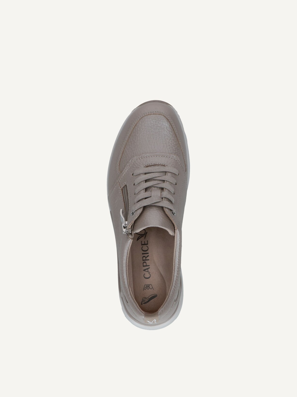 Caprice, Basket en cuir - marron TAUPE PER.DEER, image 4 sur 5