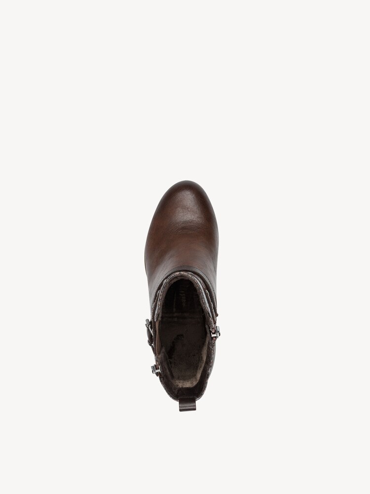 Marco Tozzi, Bootie - brown, CHESTNUT COMB, Image 4 of 7