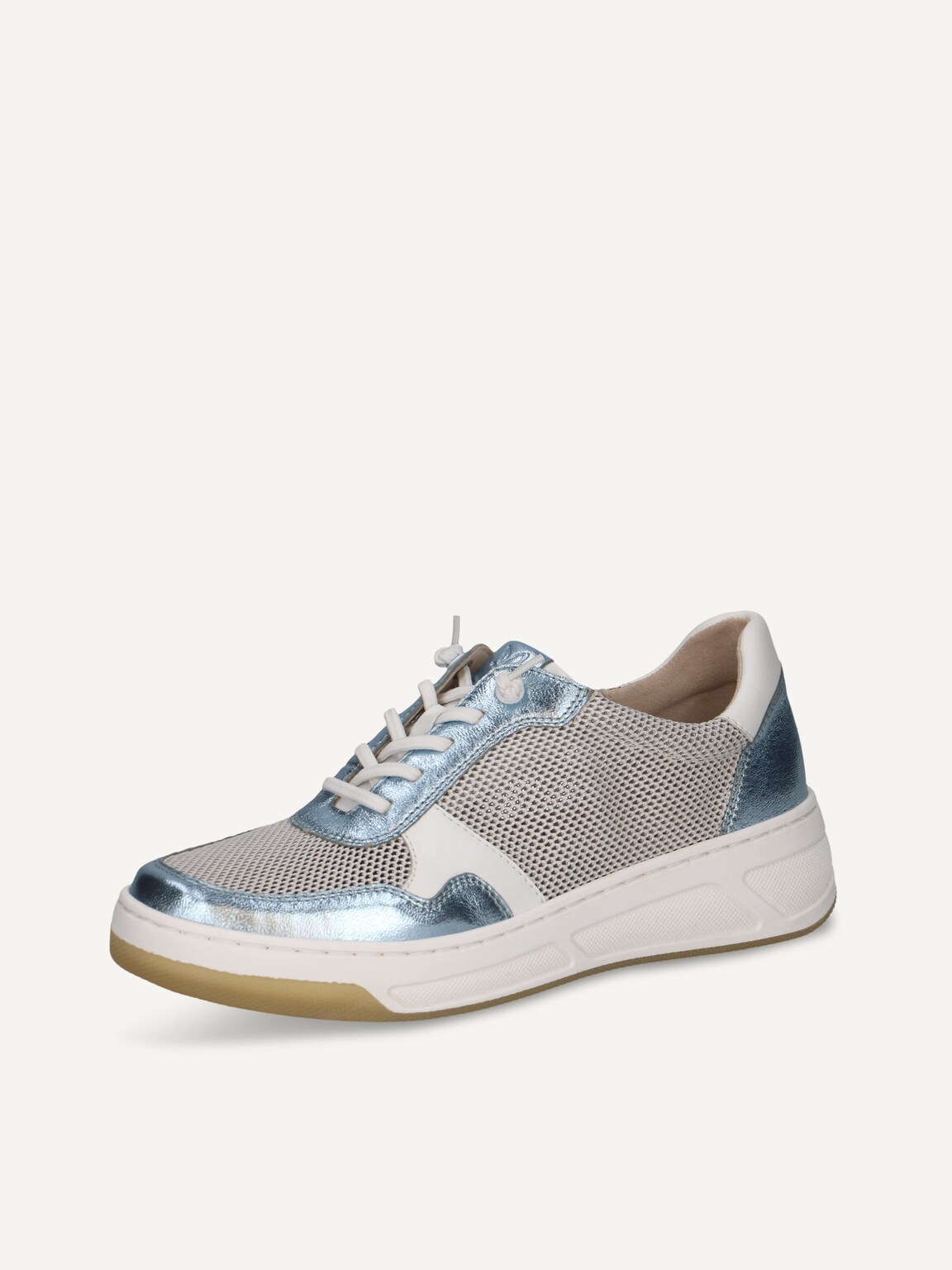 Caprice, Sneaker - black WHITE/LT.BLUE, image 1 of 5