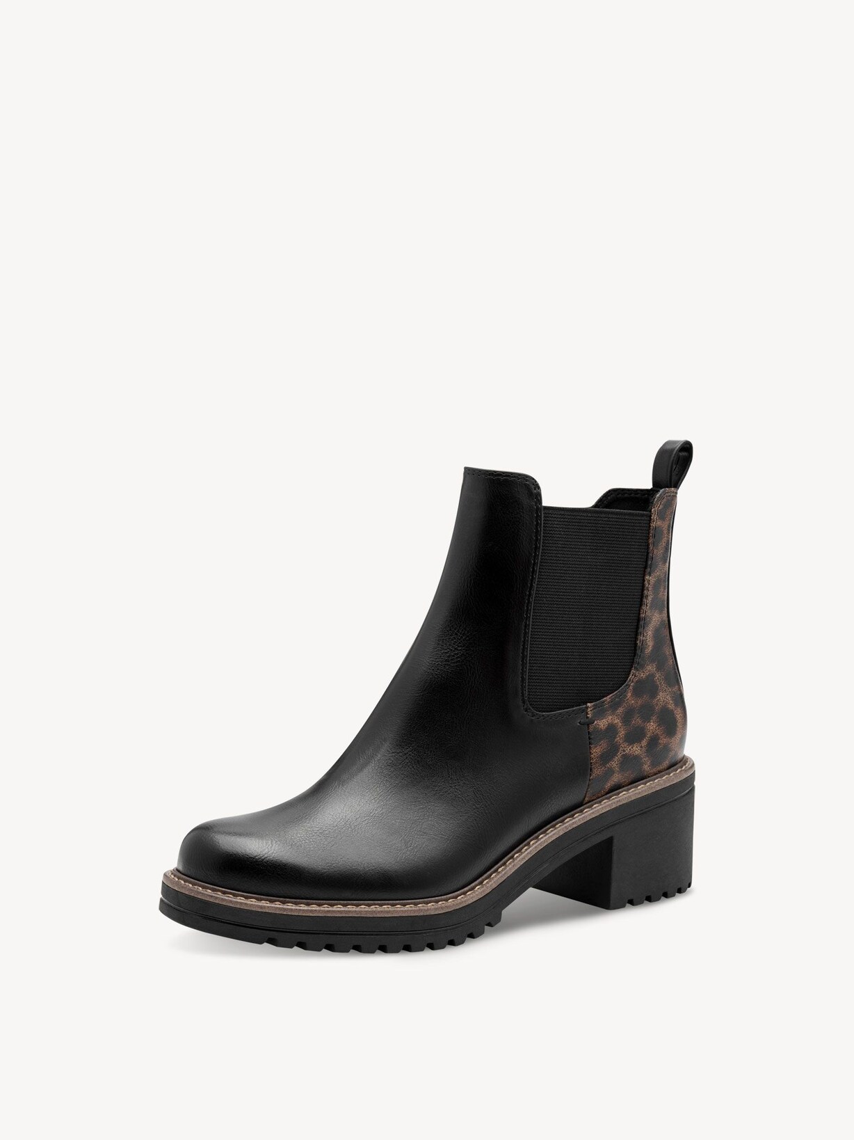 Marco Tozzi, Chelsea boot - black BLACK COMB, image 1 of 6