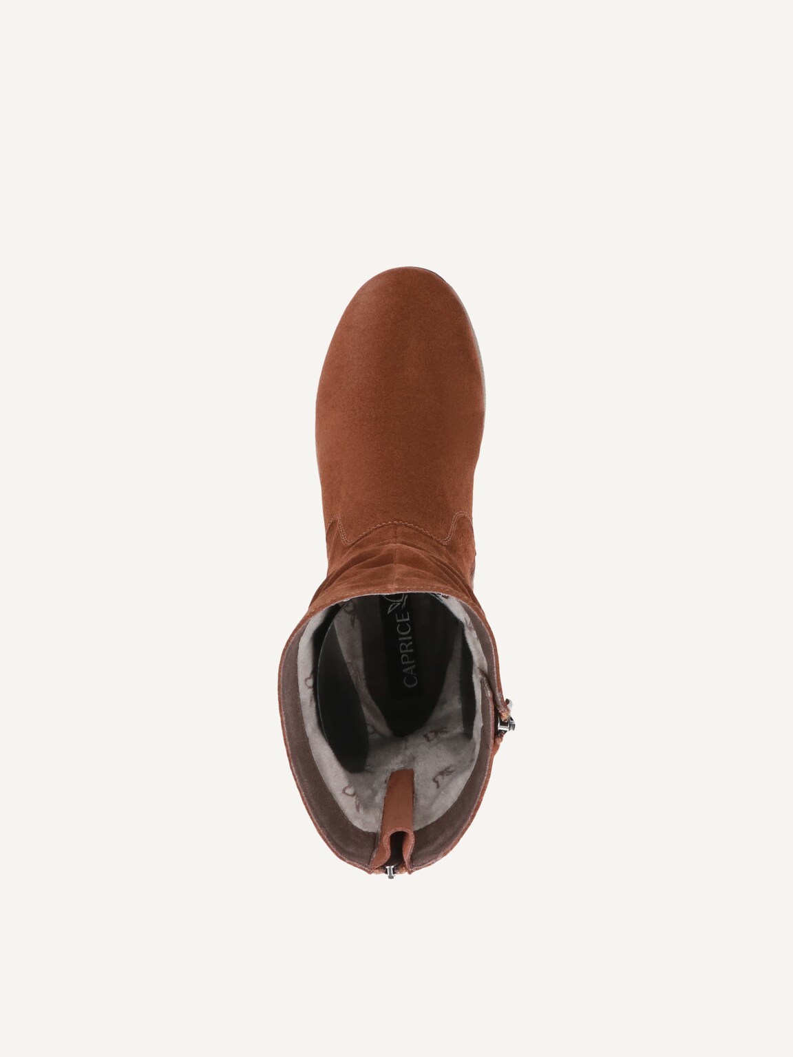 Caprice, Leather Bootie - brown NUT SUEDE, image 5 of 5