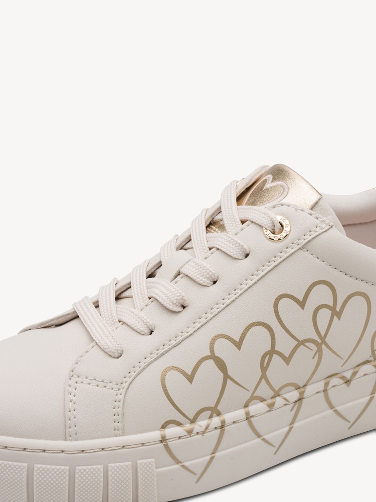 Marco Tozzi, Sneaker - beige CREAM COMB, immagine 5 di 6