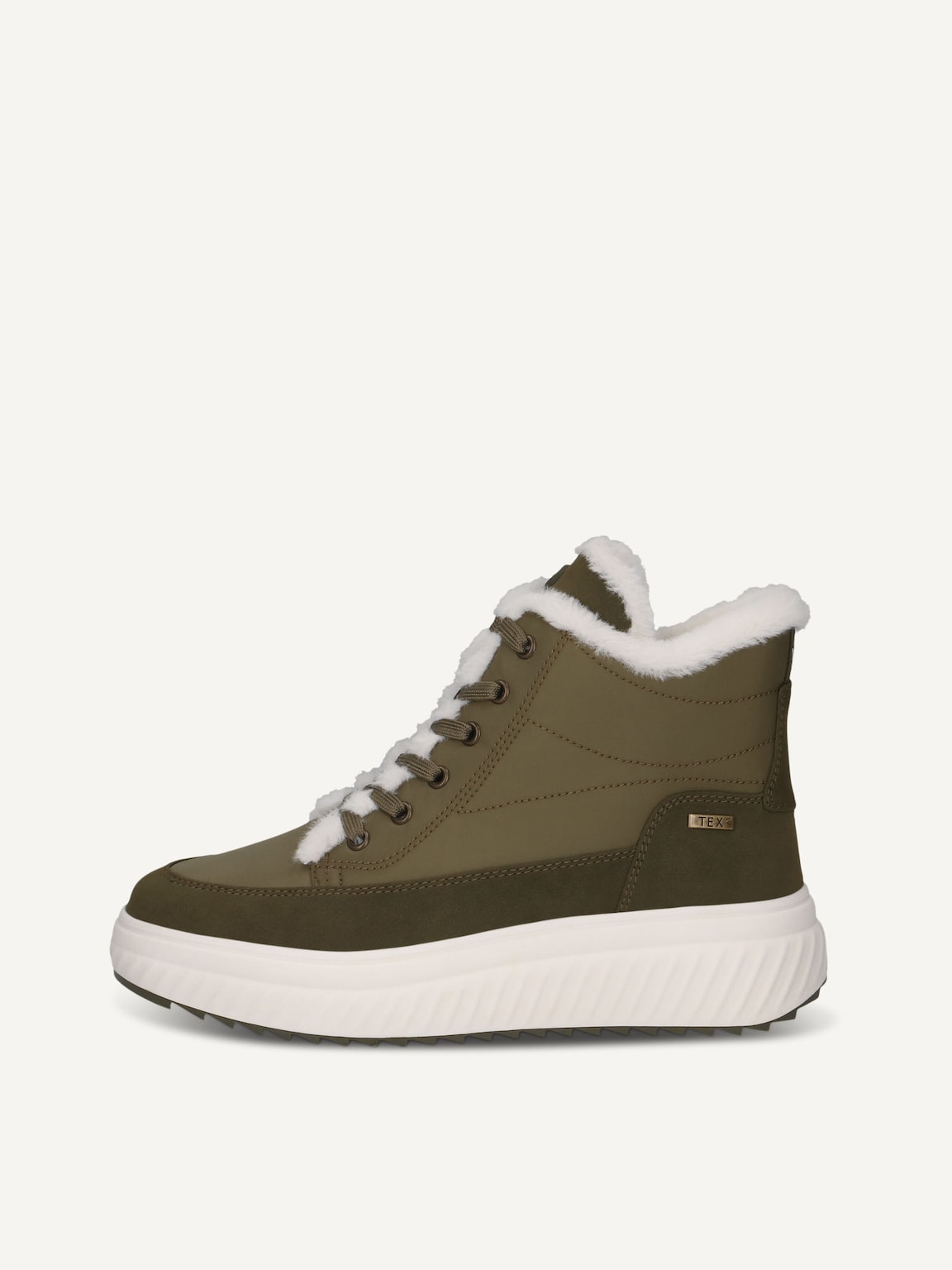 Caprice, Bootie - khaki warm lining KHAKI COMB, image 3 of 6