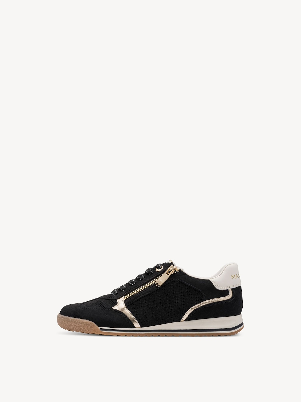 Marco Tozzi, Sportowe - czarny BLACK, obraz 2 z 6