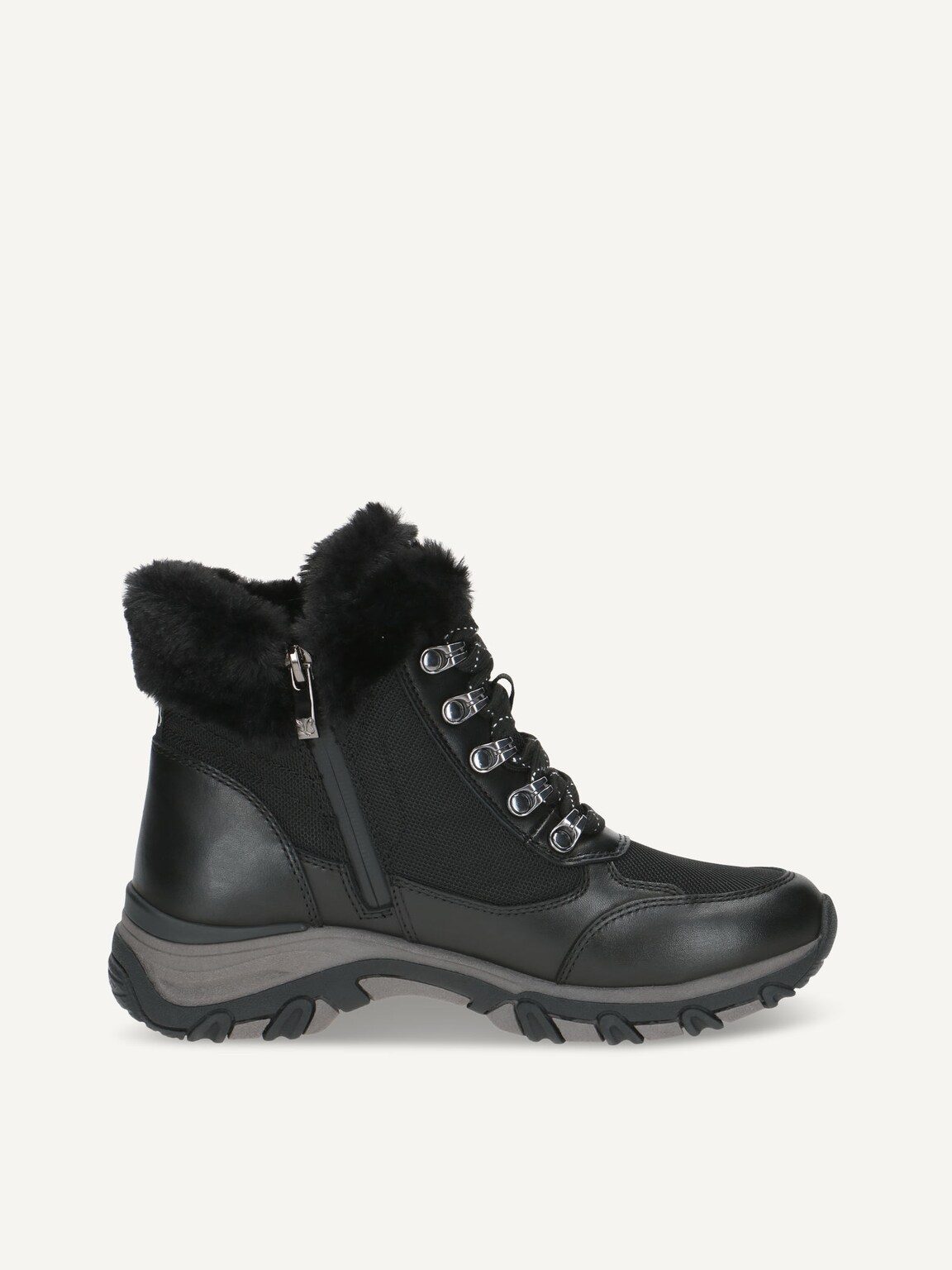 Caprice, Bootie - black warm lining BLACK NAPPA CO, image 3 of 5