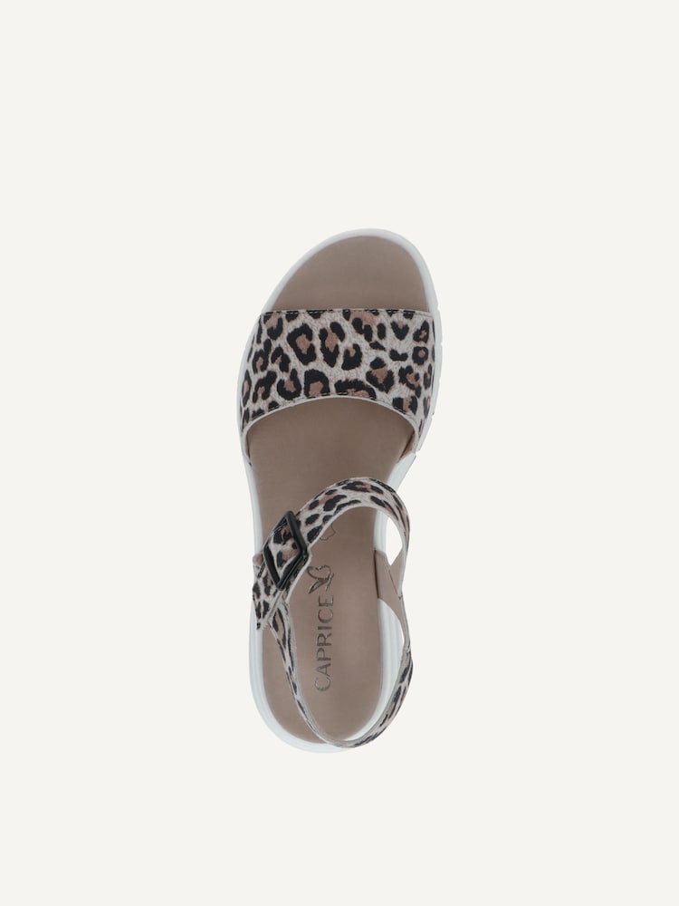 Caprice, Sandale en cuir - beige LEO, image 5 sur 6