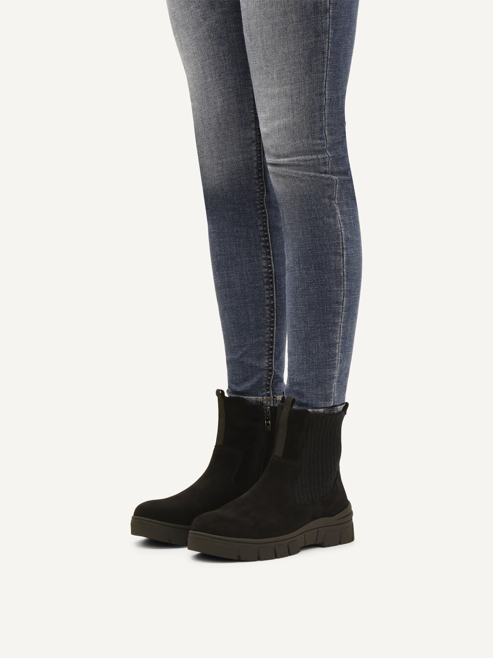Caprice, Stivaletti - nero BLACK SUEDE, immagine 2 di 6