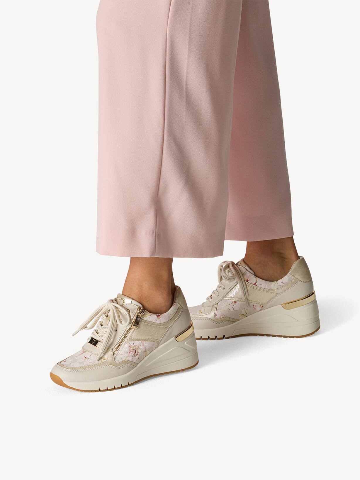 Marco Tozzi, Sneaker - beige CREAM COMB, immagine 2 di 7