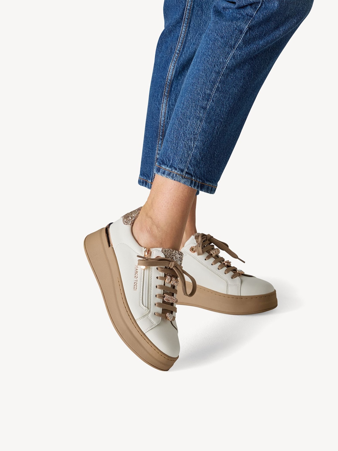 Marco Tozzi, Sneaker - weiß OFFWHITE, Bild 2 von 7