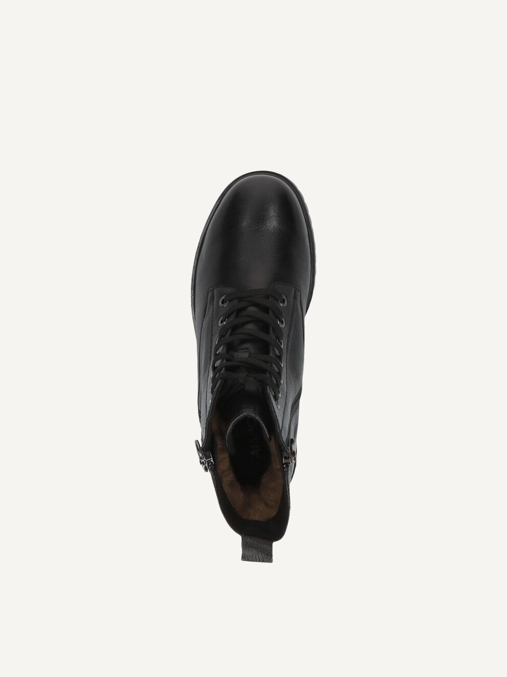 Caprice, Bottine en cuir - noir doublure chaude BLACK NAPPA, image 4 sur 5