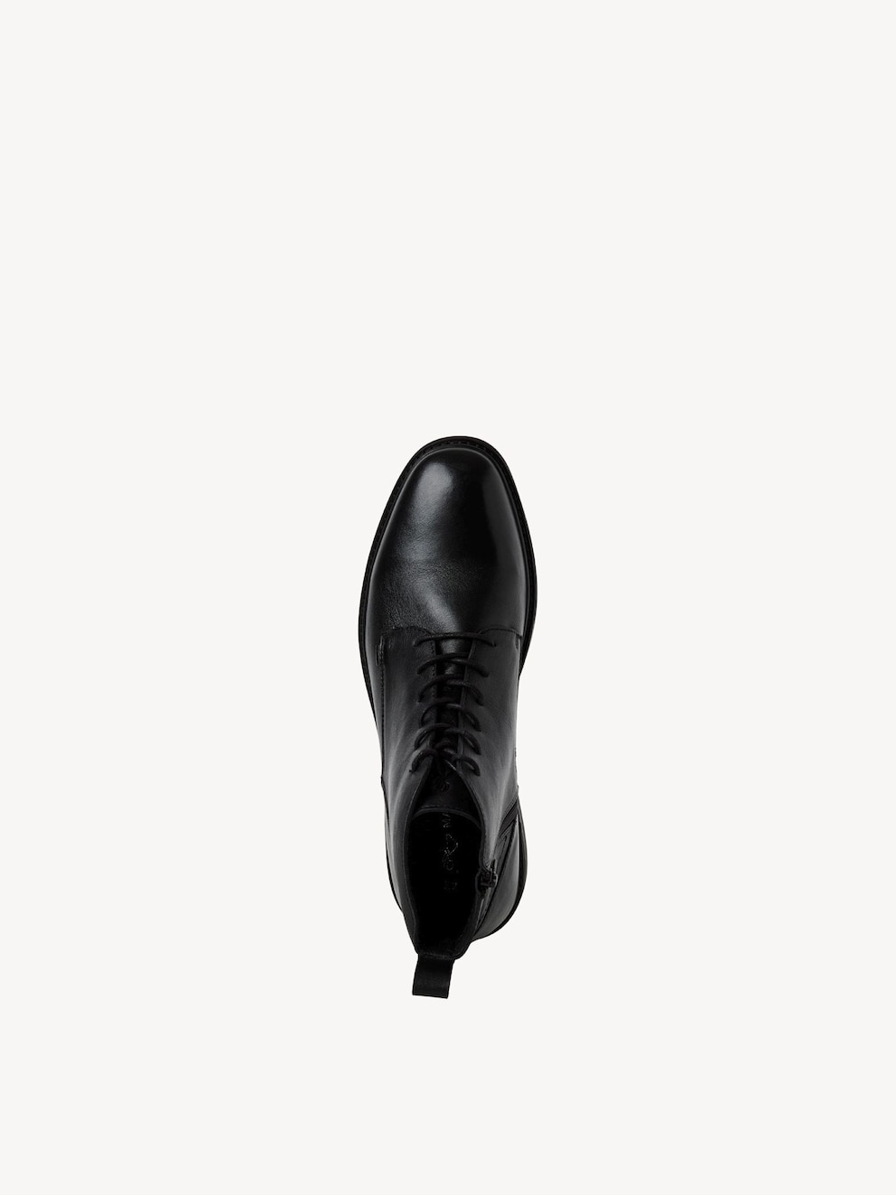 Marco Tozzi, Leren Enkellaarsje - zwart BLACK, afbeelding 5 van 6