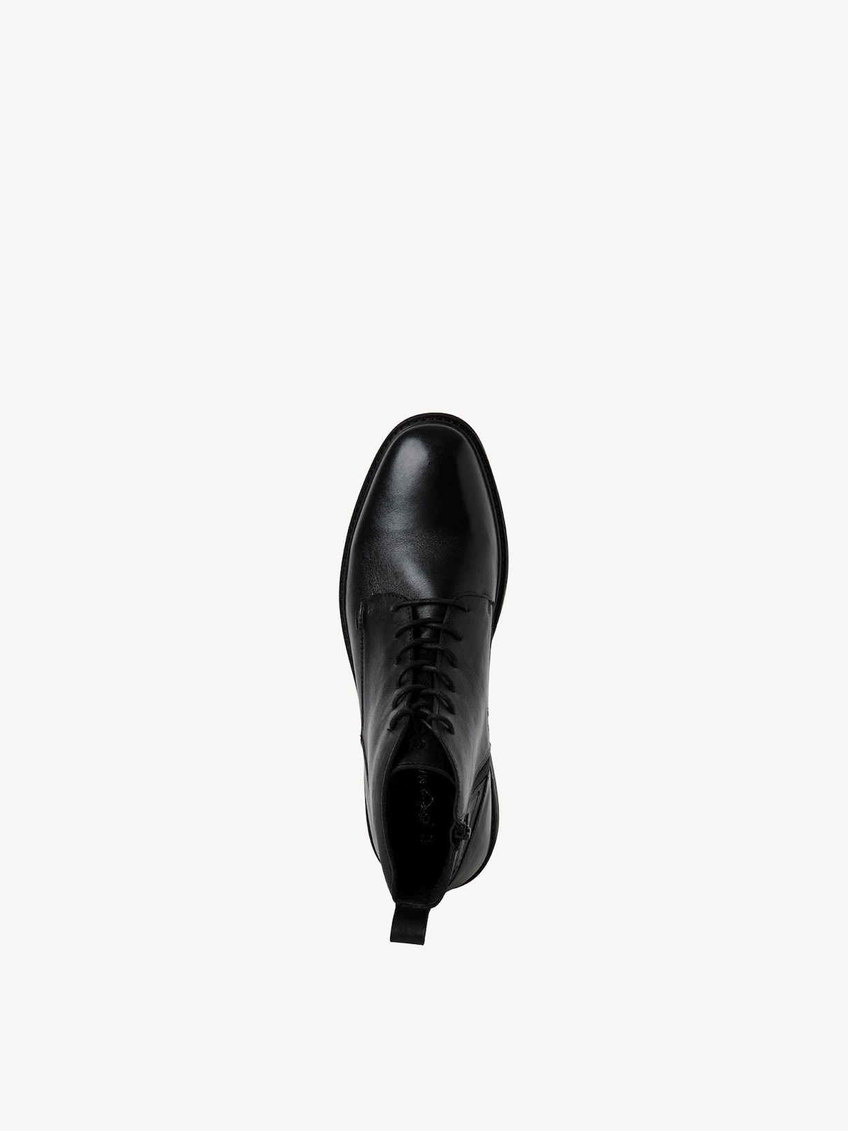 Marco Tozzi, Leren Enkellaarsje - zwart BLACK, afbeelding 5 van 6