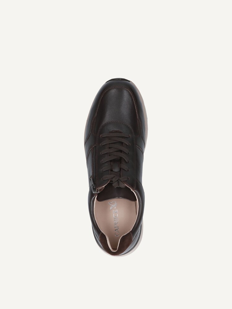Caprice, Leather Sneaker - brown DK BROWN COMB, image 5 of 5