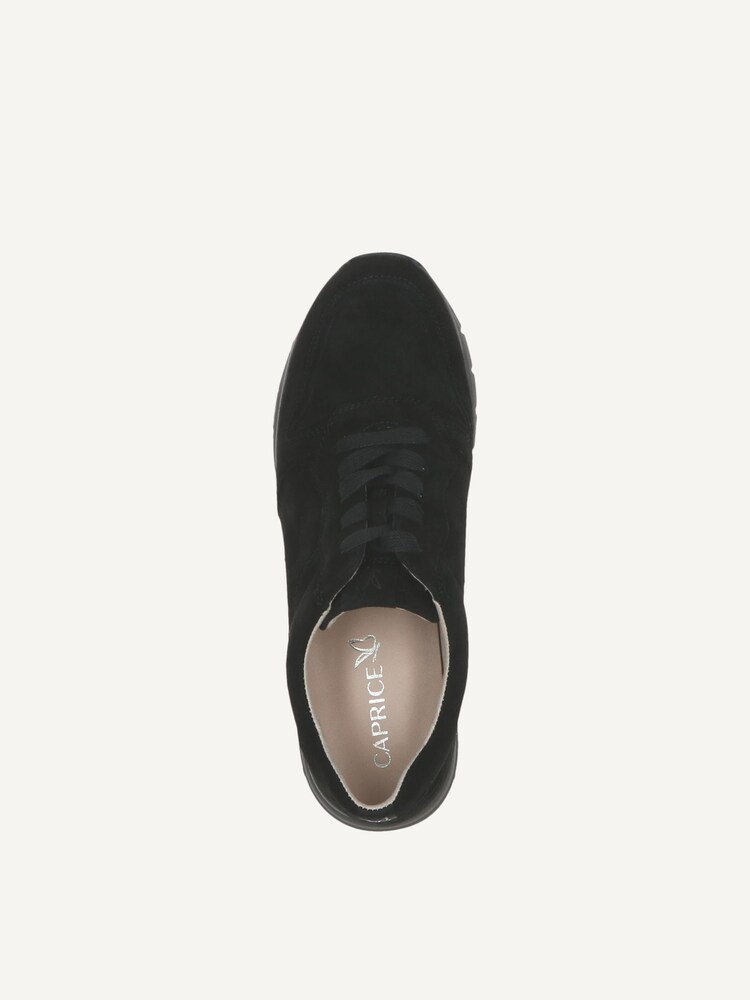 Caprice, Basket en cuir - noir BLACK SUEDE, image 4 sur 5