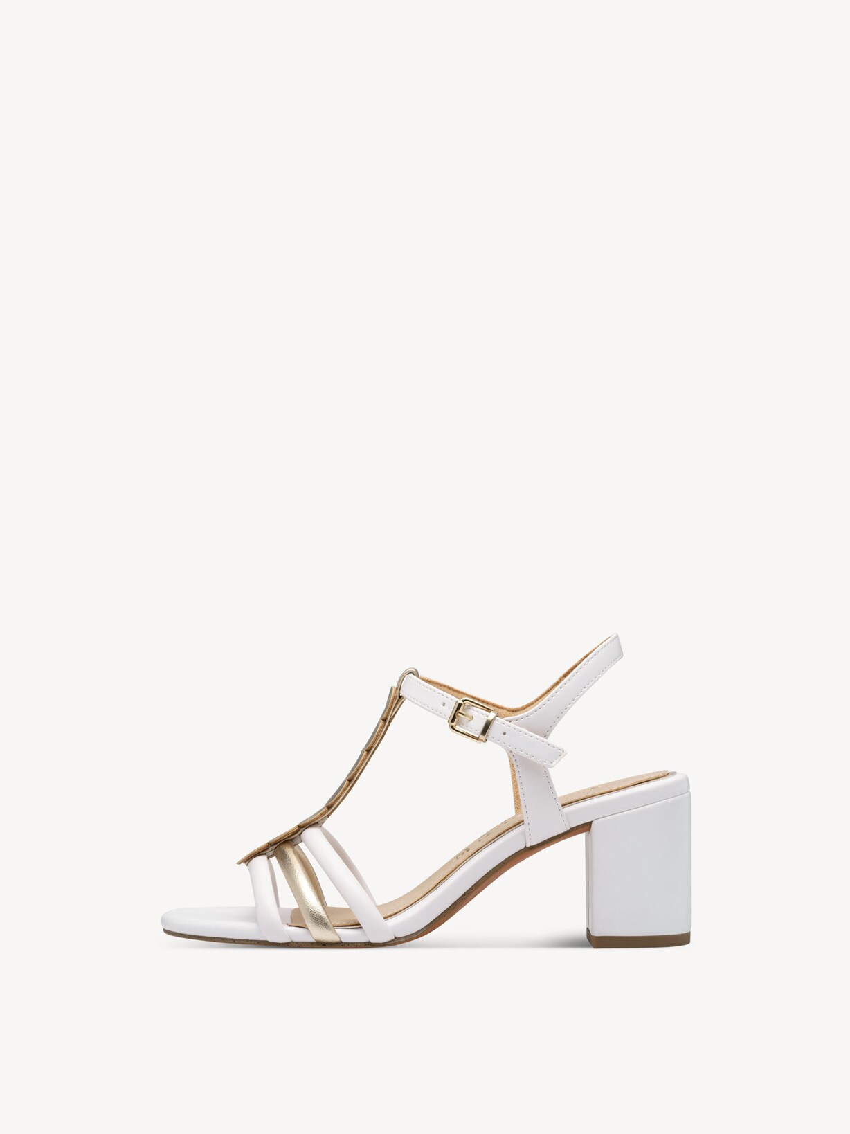 Marco Tozzi, Sandaal - wit WHITE COMB, afbeelding 2 van 6
