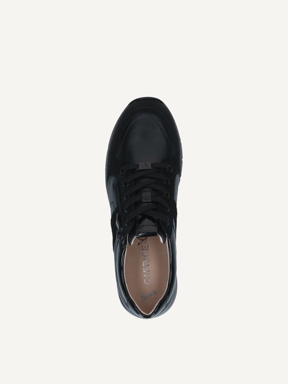 Caprice, Leather Sneaker - black BLACK COMB, image 5 of 5