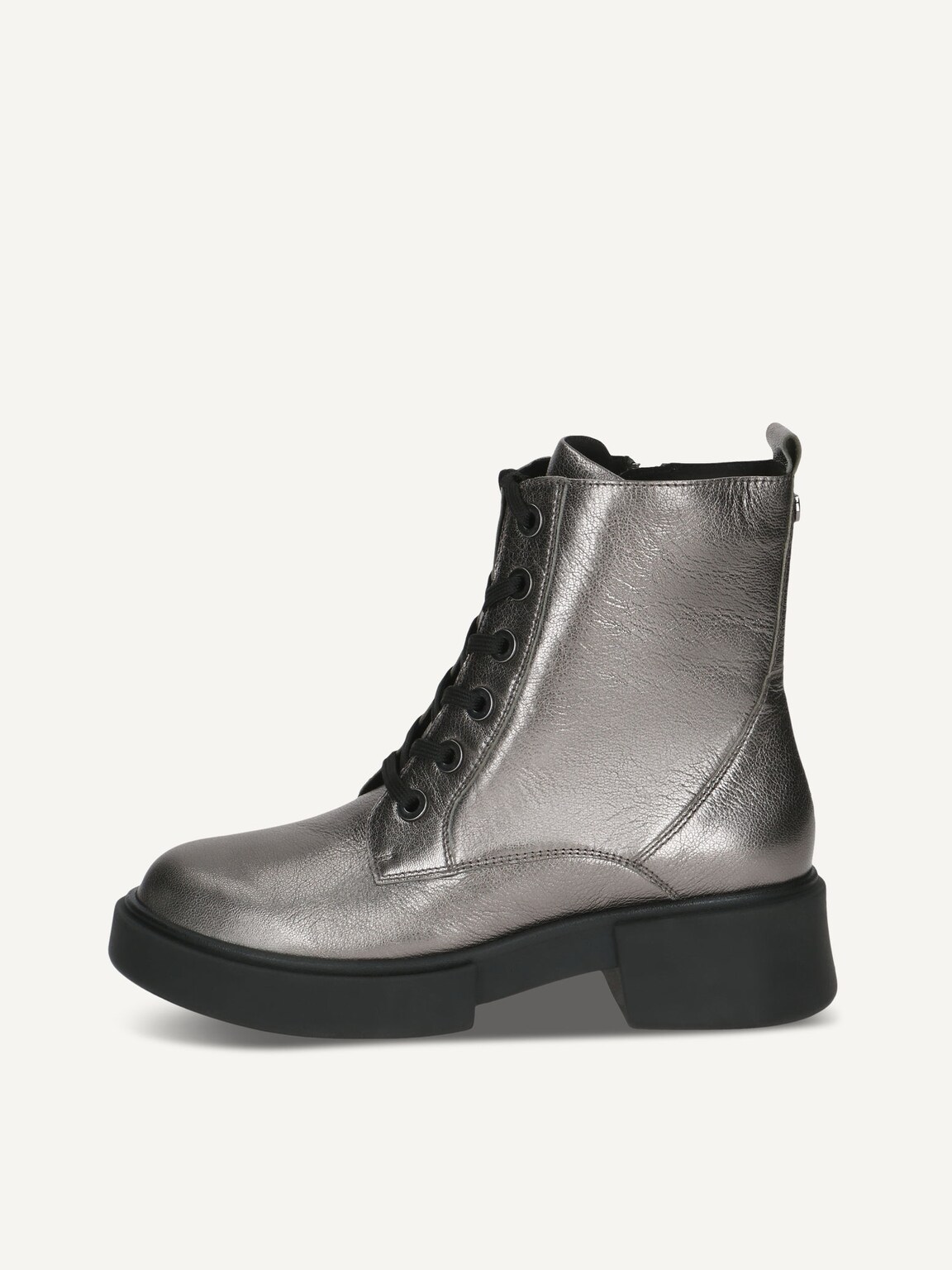 Caprice, Leather Bootie - metallic STONE METALLIC, image 2 of 5